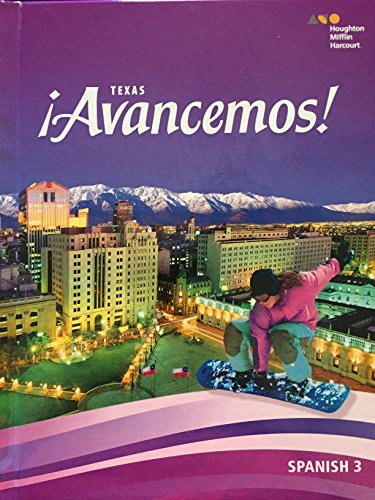 Â¡Avancemos! Texas Student Edition Level 3 2018