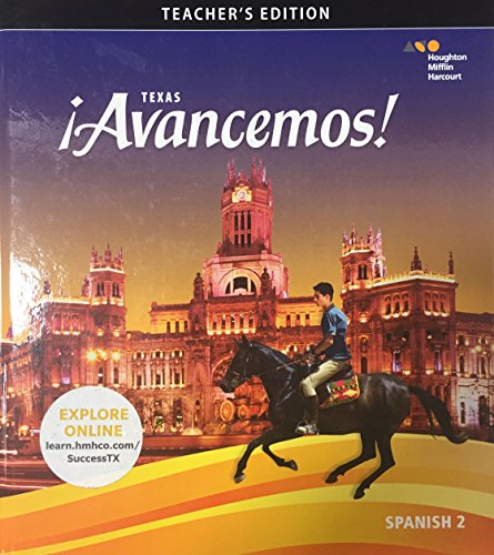 Â¡Avancemos! Texas Teacher Edition Level 2 2018
