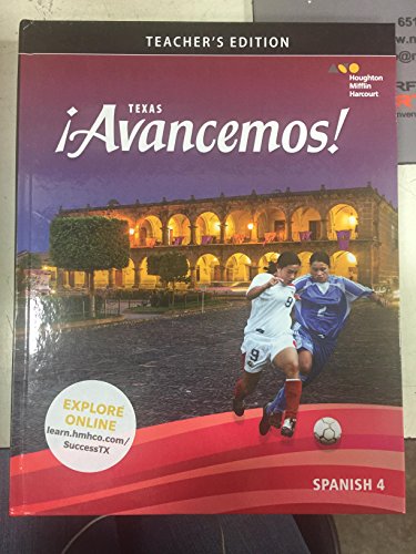 Â¡Avancemos! Texas Teacher Edition Level 4 2018