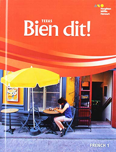 Bien dit! Texas Student Edition Level 1 2018