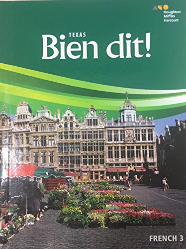 Bien dit! Texas Student Edition Level 3 2018