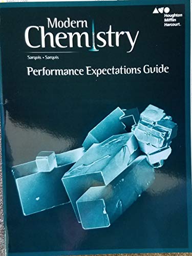 HMH Modern Chemistry Performance Expectation Guide Student Edition