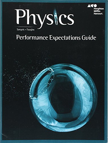Performance Expectation Guide Student Edition (HMH Physics) [Paperback] Houghton Mifflin Harcourt