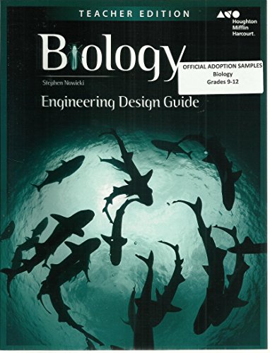 HMH Biology Biology Engineering Guide Teacher Edition