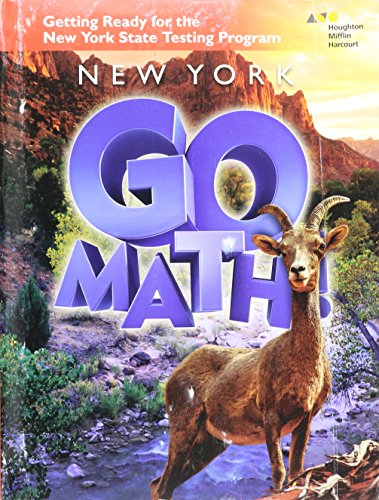 New York Go Math! Getting Ready for the NY CC Mathematics Test BlackLine MasterStudent Edition Grade 6