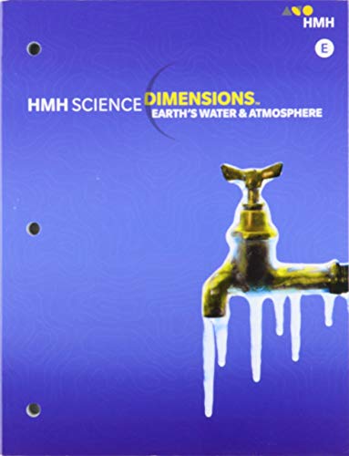 2018 Science Dimensions Student Edition Module E Grades 6-8 Earthâ€™s Water andAtmosphere