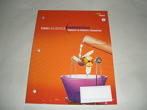 2018 Science Dimensions Student Edition Module I Grades 6-8 Energy and EnergyTransfer