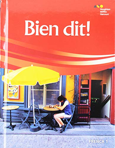 2018 Bien dit! Student Edition Level 1