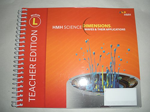 2018 Science Dimensions Teacher Edition Module L Grades 6-8 Waves and TheirApplications