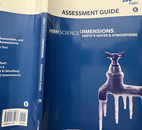 Science Dimensions Assessment Guide Module E Grades 6-8 Earthâ€™s Water andAtmosphere