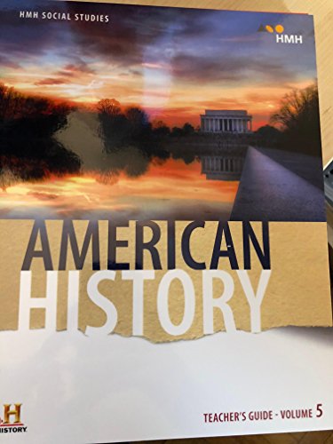 2018 American History Teacher Guide Volume 5