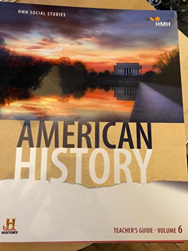2018 American History Teacher Guide Volume 6