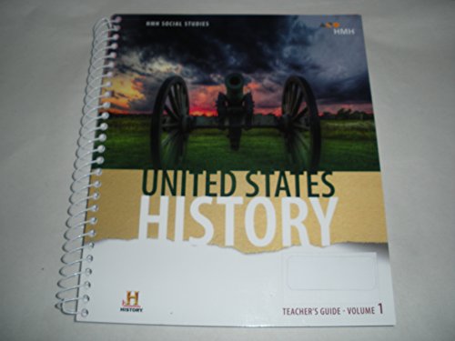 2018 United States History Teacher Guide Volume 1