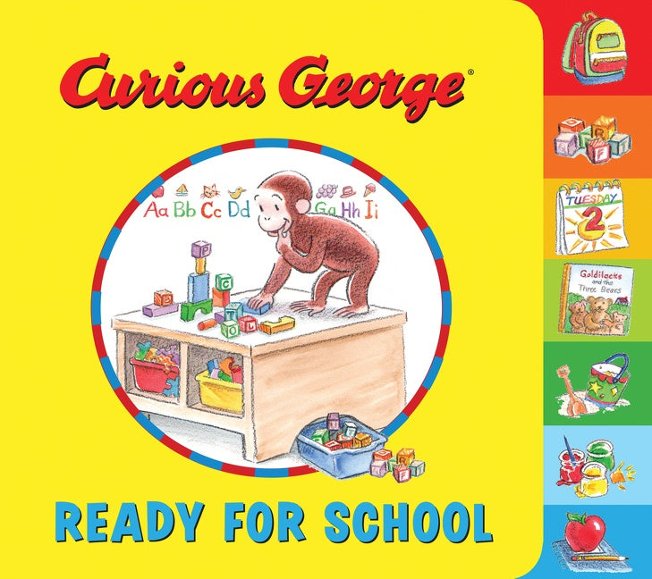 Curious George: Ready for School Tabbed