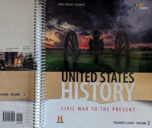 2018 United States History: Civil War to the Present Teacher Guide Volume 2A