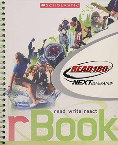 Scholastic Read 180 Next Generation Rbook Stage C [Unknown Binding] Scholastic Inc.