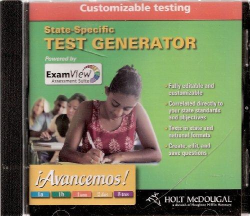 McDougal Littell Ã­Avancemos! ExamView Assessment Suite CD-ROM
