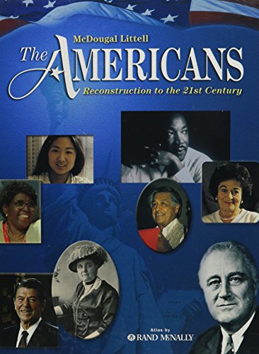 The Americans Reconstruction to the 21st Century [Hardcover] MCDOUGAL LITTEL