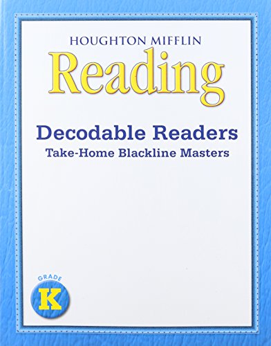 Journeys Decodable Reader Blackline Master Grade K