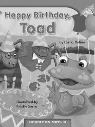 Journeys Leveled Readers Individual Titles Set (6 copies each) Level E Level EHappy Birthday,Toad
