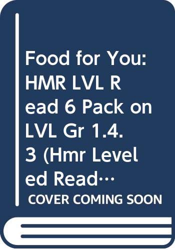 Journeys Leveled Readers Individual Titles Set (6 copies each) Level H Food forYou