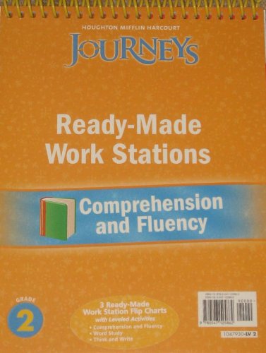 Journeys: Ready-Made Reading and Fluency Flip Chart Grade 2 [Spiral-bound] HMH