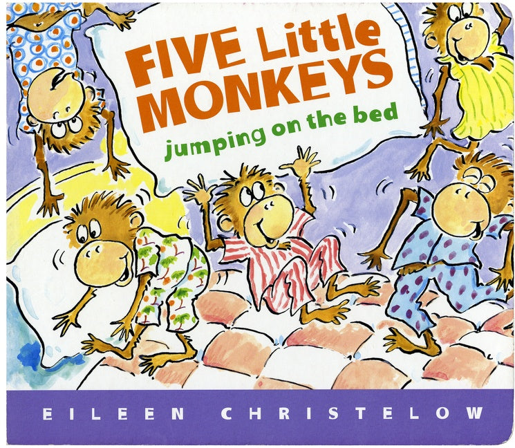 Five Little Monkeys Jumping on the Bed Lap