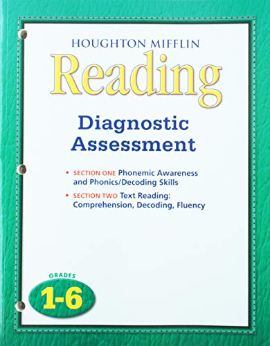 Houghton Mifflin Journeys: Diagnostic Assessment Grades 1-6 [Paperback] Houghton Mifflin