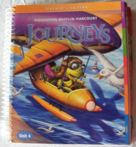 Journeys: Teacher's Edition Volume 4 Grade 2 2011 [Spiral-bound] James F. Baumann; David J. Chard and Jamal Cooks