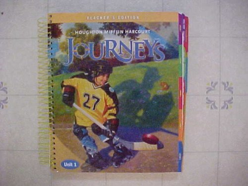 Journeys, Teacher's Edition, Unit 1 Grade 5 [Spiral-bound] James F Baumann