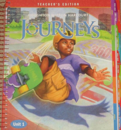 Journeys, Teacher's Edition, Unit 1, Grade 6 [Spiral-bound] James F. Baumann & others