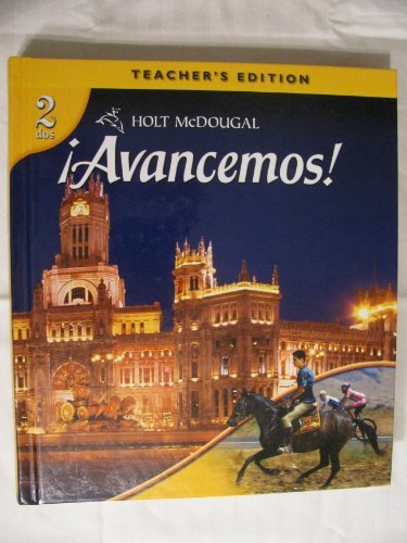 ?Avancemos!: Teacher's Edition Level 2 2010 [Hardcover] Holt McDougal