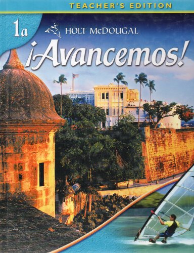 Holt McDougal Avancemos 1A, Teacher's Edition [Hardcover] Holt McDougal