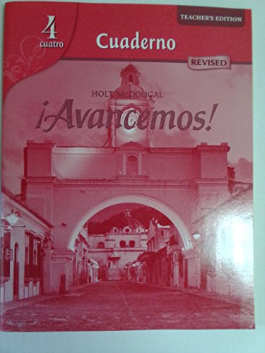 Â¡Avancemos! Cuaderno Teacher's Edition Level 4