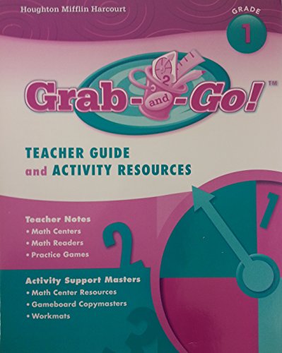 Houghton Mifflin Harcourt Math West Virginia  Grab&Go Tchr Gd & Act Resources L1