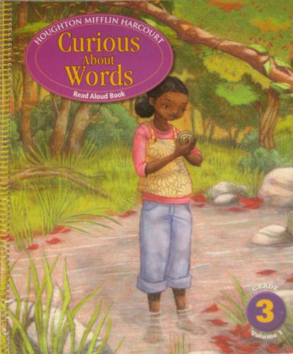Journeys Curious About Words Read Aloud Book Volume 1 Grade 3
