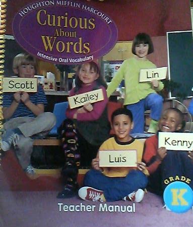 Journeys Curious About Words Teacher Manual Grade K