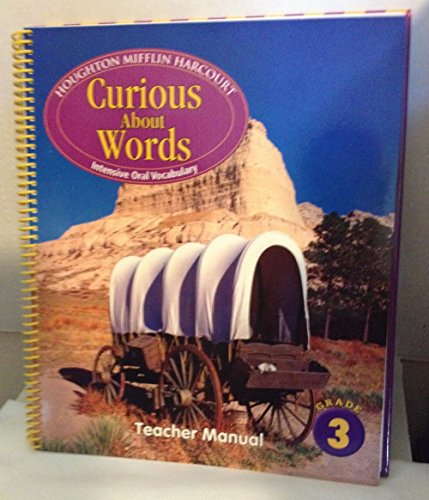 Journeys Curious About Words Teacher Manual Grade 3