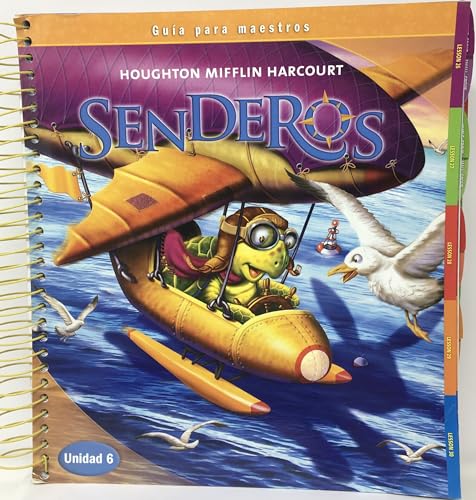 Senderos Unidad 6 Grado 2 Guia Para Maestros [Spiral-bound] Houghton Mifflin Harcourt