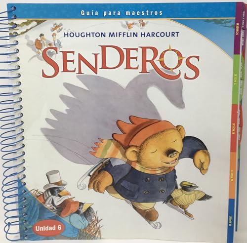 Senderos Unidad 6 Guia Para Maetros Grade K [Spiral-bound] Houghton Mifflin Harcourt