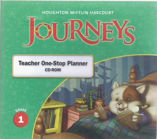 Journeys: Teacher One Stop Planner CD-ROM Grade 1 [Audio CD] Houghton Mifflin Harcourt