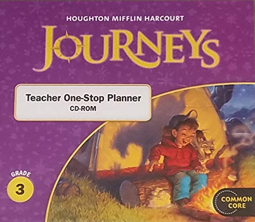 Journeys: Teacher One Stop Planner CD-ROM Grade 3 [Audio CD] Harcourt
