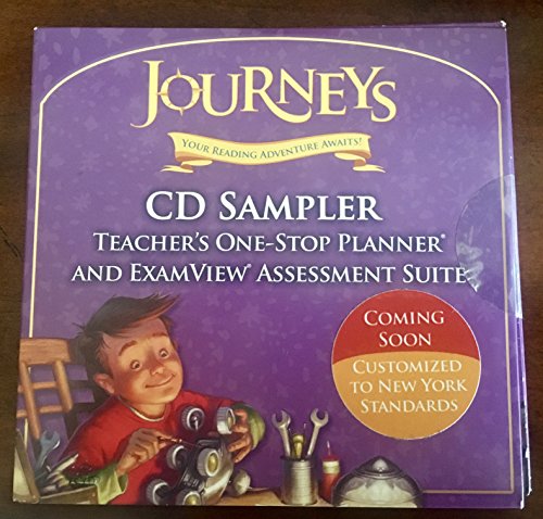 Journeys: Teacher One Stop Planner CD-ROM Grade 4 [Audio CD] Houghton Mifflin Harcourt