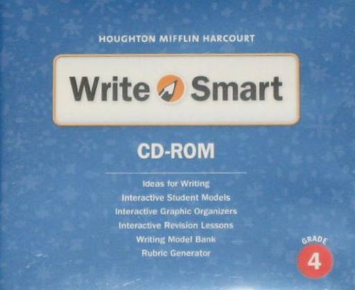 Houghton Mifflin Harcourt Journeys Write-Smart CD-ROM Grade 4