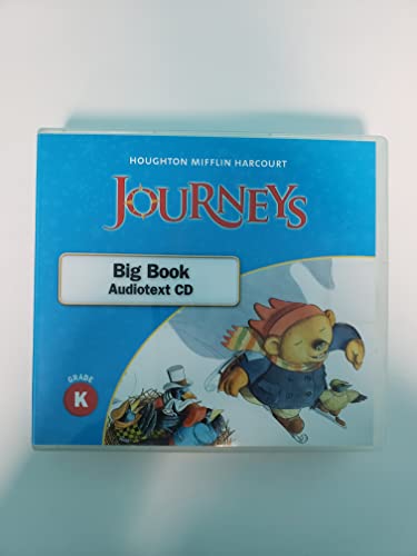 Journeys: Big Book Audiotext Cd Grade K [Audio CD] Houghton Mifflin Harcourt