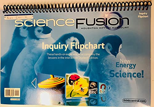 ScienceFusion Inquiry Flipchart Grade K