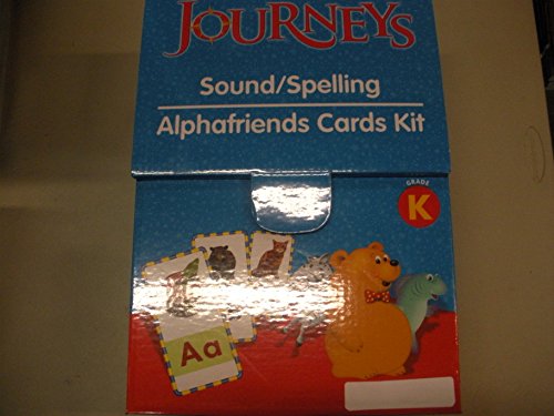 Journeys Sound Spelling/Alpha Friends Card Set Grade K