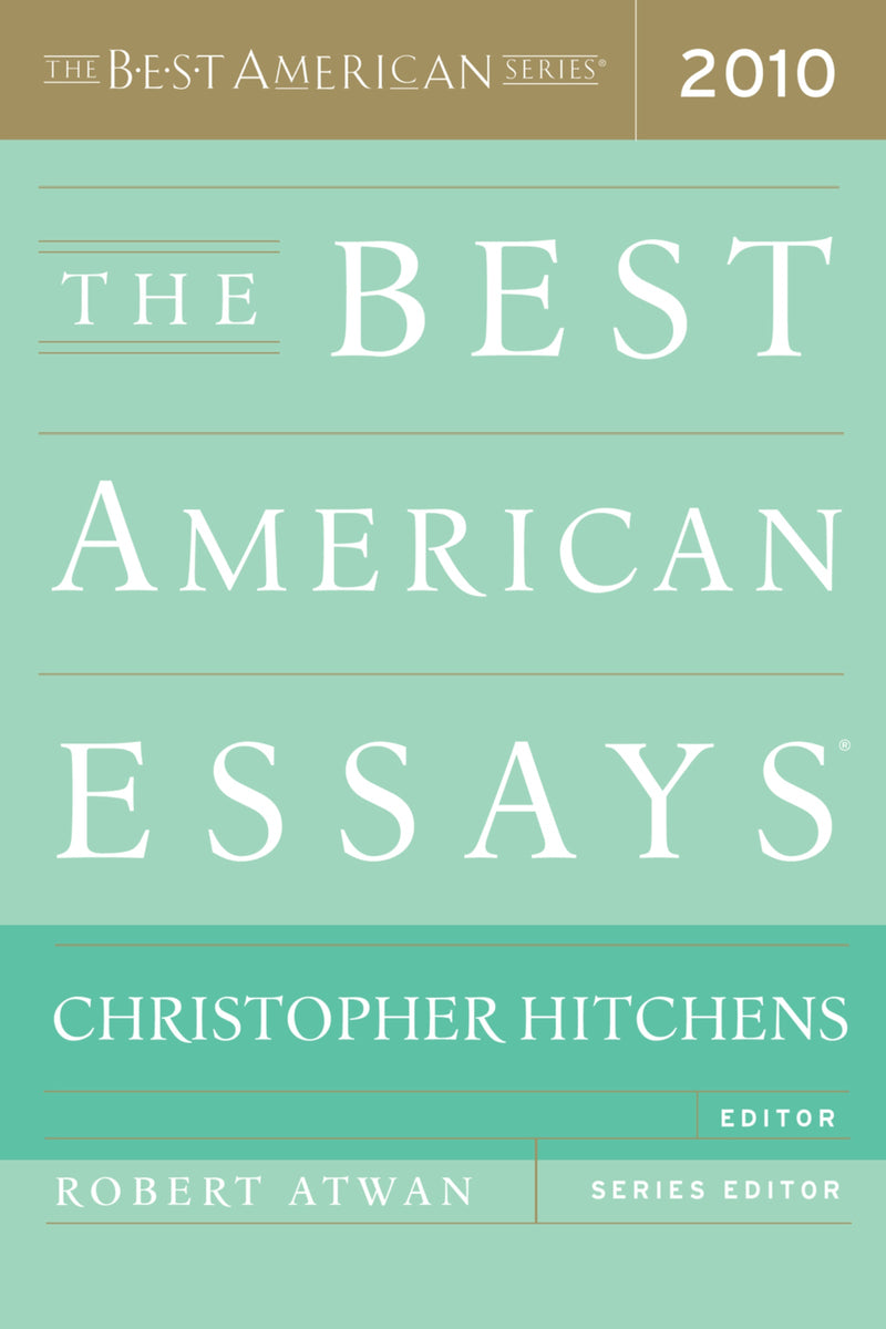 The Best American Essays 2010