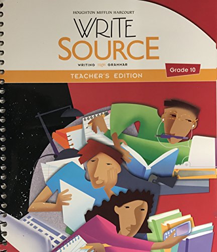 Write Source: Teacher's Edition Grade 10 2012 [Spiral-bound] Great Source