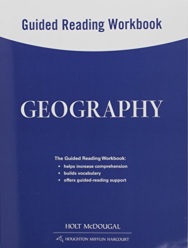 Geography: Guided Reading Workbook [Paperback] HOLT MCDOUGAL